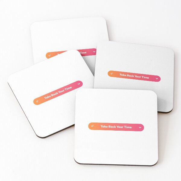 Item preview, Digital Detox – Take Back Your Time Modern Button designed and sold by AnnSign.