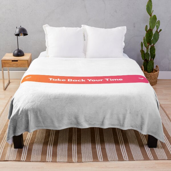 Item preview, Digital Detox – Take Back Your Time Modern Button designed and sold by AnnSign.