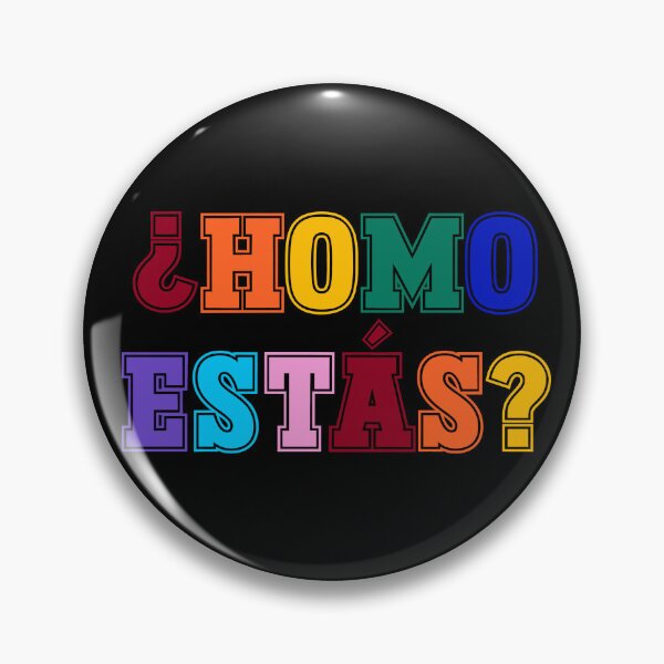 Item preview, ¿Homo Estás? Funny Rainbow LGBTQ Pun designed and sold by Visual Studio 888.