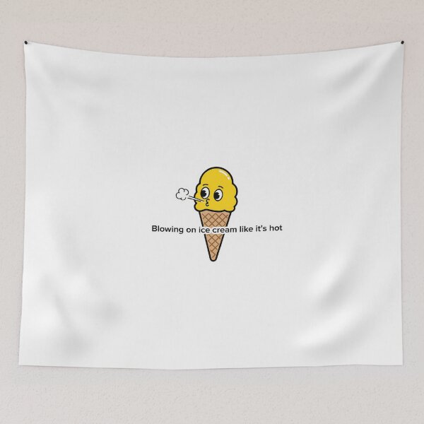 Item preview, Blow-Hating Blower Ice Cream Cone designed and sold by NiftyWrx.