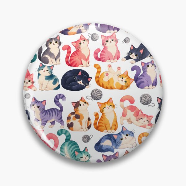 Item preview, Cute Cats designed and sold by PatternXOXO.