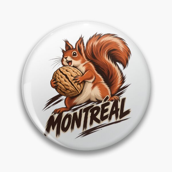 Item preview, Montreal Squirrel: The Great Walnut Haul designed and sold by Fenay Designs.