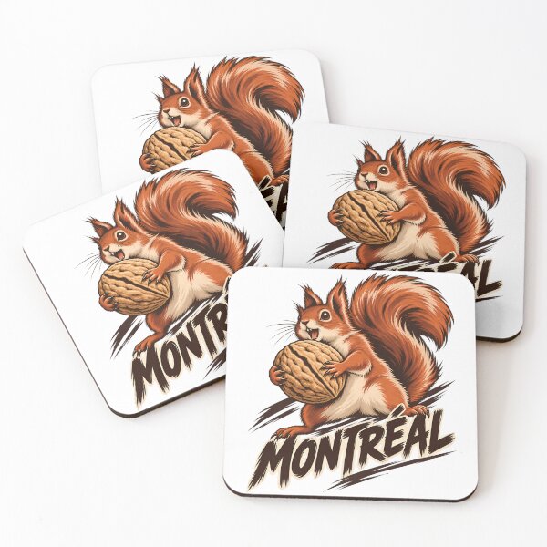 Item preview, Montreal Squirrel: The Great Walnut Haul designed and sold by Fenay Designs.