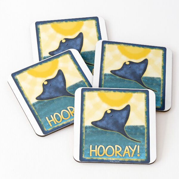 Item preview, Hooray! (on white) designed and sold by dragonthorn-art.