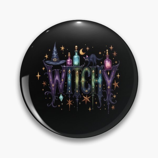 Item preview, Witchy Gothic Magic Black Cat Potion Art designed and sold by NoirLuxeStudio.