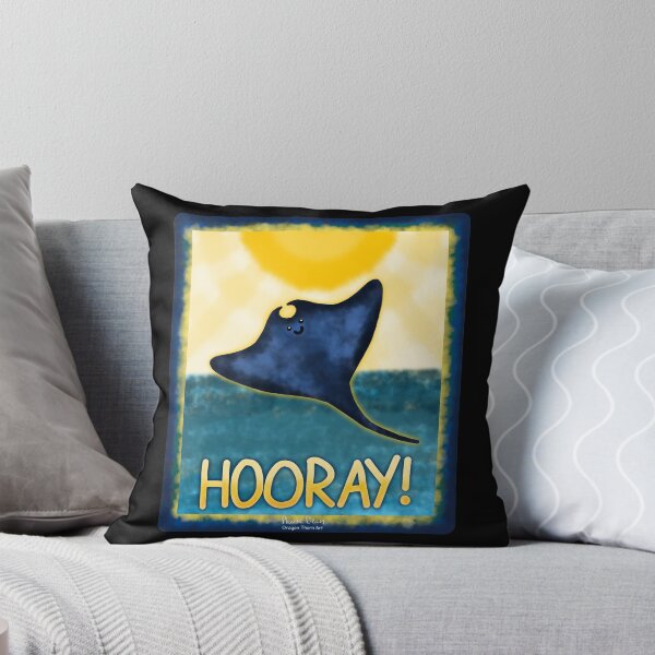 Item preview, Hooray! (on black) designed and sold by dragonthorn-art.