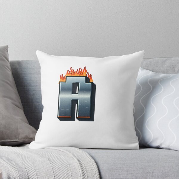 Item preview, Flaming Steel Letter A — Pixel Art Initial designed and sold by uncoXab.