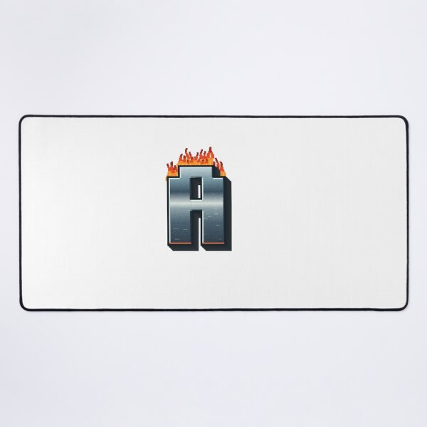 Item preview, Flaming Steel Letter A — Pixel Art Initial designed and sold by uncoXab.