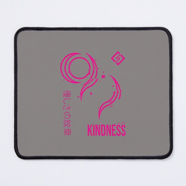 Item preview, Kindness Emblem_ Pink Abstract Japanese Symbol Design-24 designed and sold by cuebastigerpro.