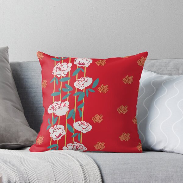 Item preview, Floral Scenery in red designed and sold by JaanaHalme.