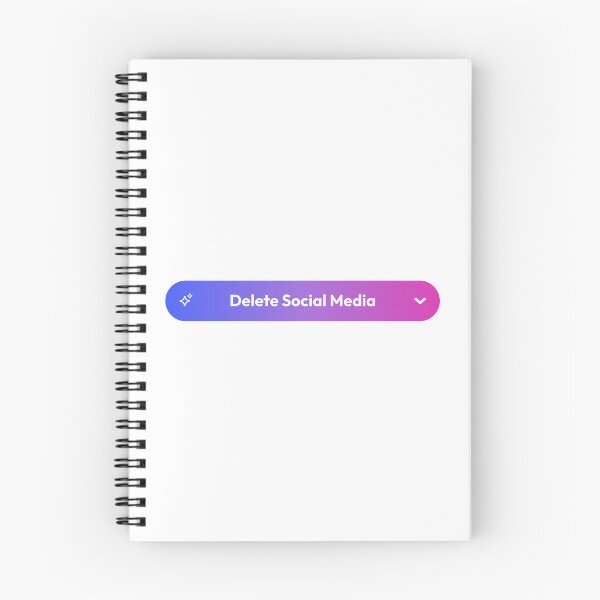 Item preview, Digital Detox – Delete Social Media Modern Button designed and sold by AnnSign.