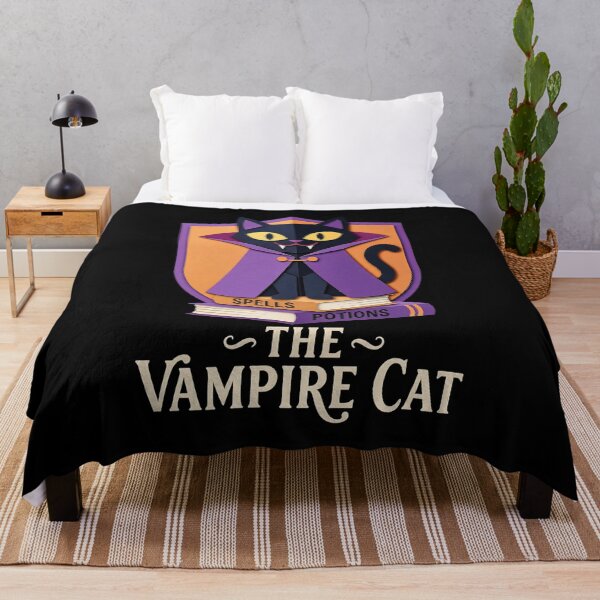 Item preview, The Vampire Cat: Papercraft Black Cat Crest with Spells & Potions Books designed and sold by CuteKats.