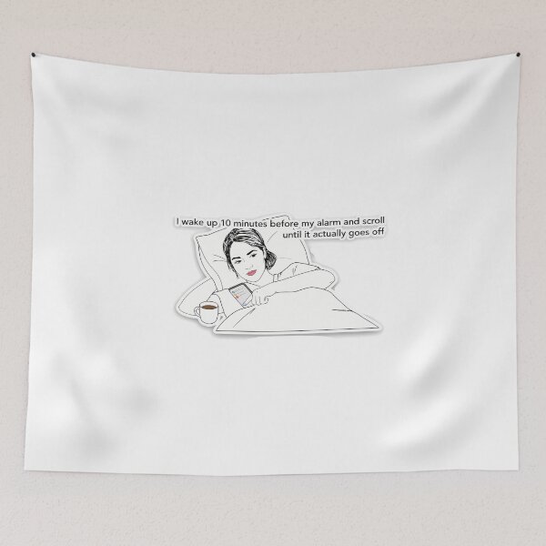 Item preview, Scrolling Until Alarm Goes Off designed and sold by NiftyWrx.