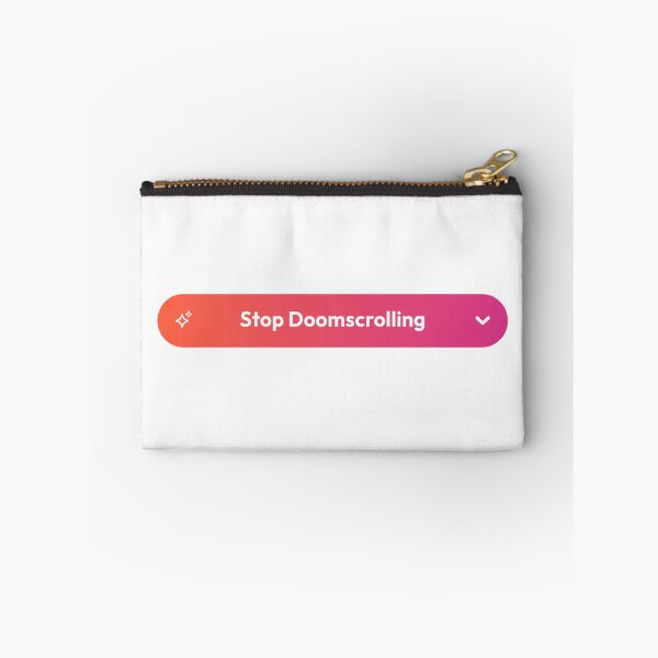 Item preview, Digital Detox – Stop Doomscrolling Modern Button designed and sold by AnnSign.