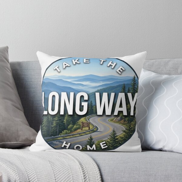 Item preview, Retro Road Trip Scenic Byway Round Badge Sticker designed and sold by DetourDgn.