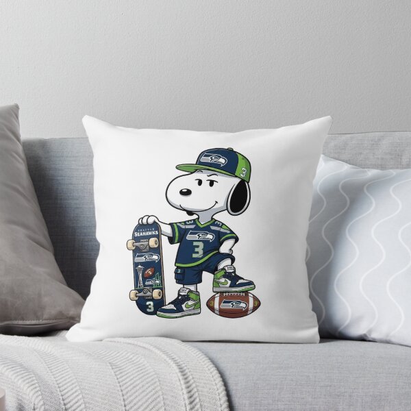 Item preview, Snoopy Seattle Football Skater Fan Art designed and sold by gaygamonzo.