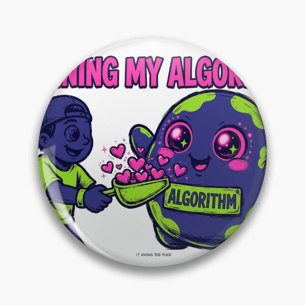 Item preview, Training My Algorithm Funny Gen Z Shirt designed and sold by Hearth & Hue.