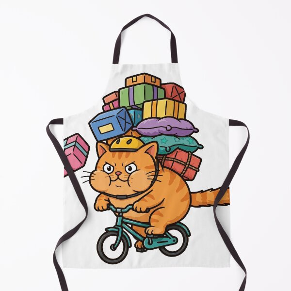 Item preview, Overloaded Delivery Bike Cat designed and sold by Dlvznbm.
