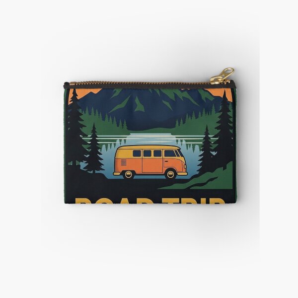 Item preview, Retro Road Trip Camper Van Vintage Badge Sticker designed and sold by DetourDgn.