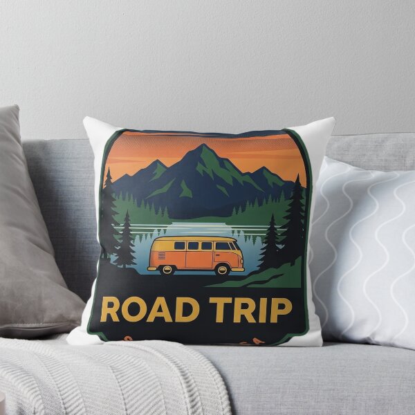 Item preview, Retro Road Trip Camper Van Vintage Badge Sticker designed and sold by DetourDgn.