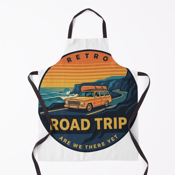 Item preview, Retro Road Trip Coastal Drive Vintage Badge Sticker designed and sold by DetourDgn.