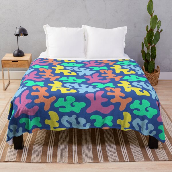 Item preview, Coral reef abstract pattern designed and sold by Ameliatra Design.