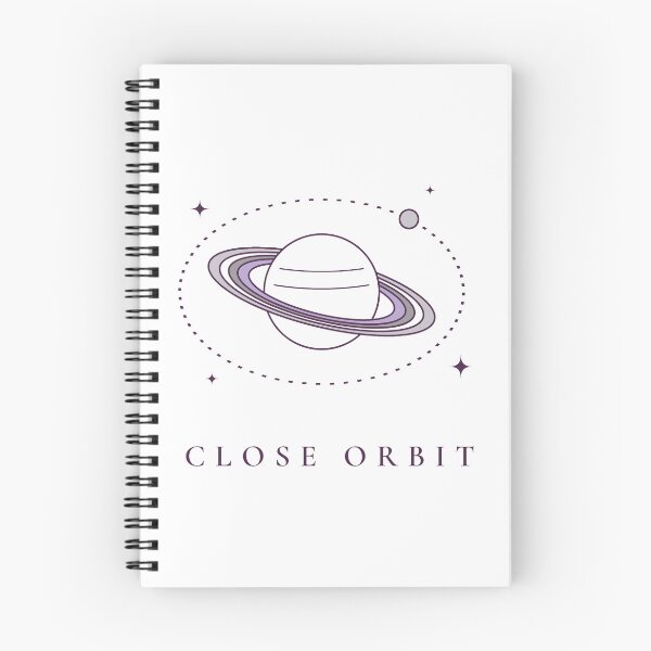Item preview, Close Orbit, Ringed Planet in Grey Ace Colours designed and sold by missmarilee.
