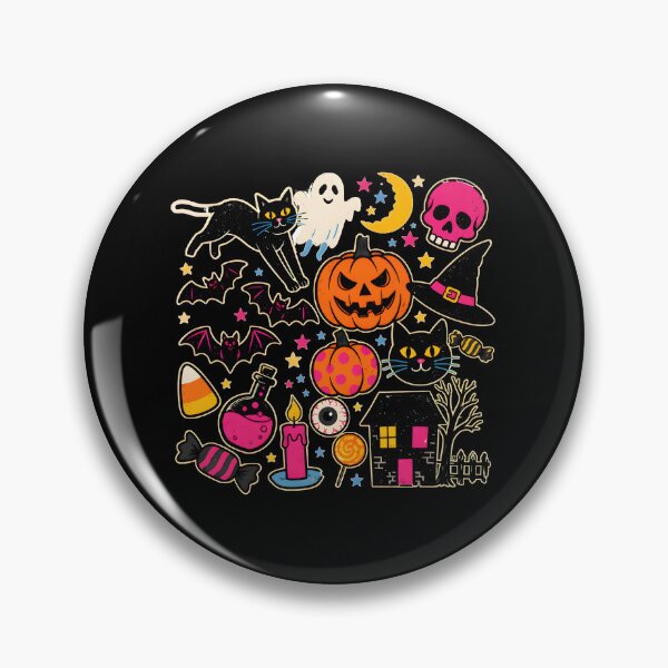Item preview, Spooky Retro Halloween Icons Collection designed and sold by SoyLamderma.