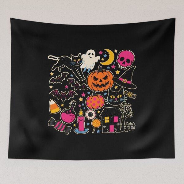 Item preview, Spooky Retro Halloween Icons Collection designed and sold by SoyLamderma.