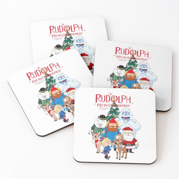 Item preview, Rudolph Characters With Christmas Tree   designed and sold by MarloweVance.