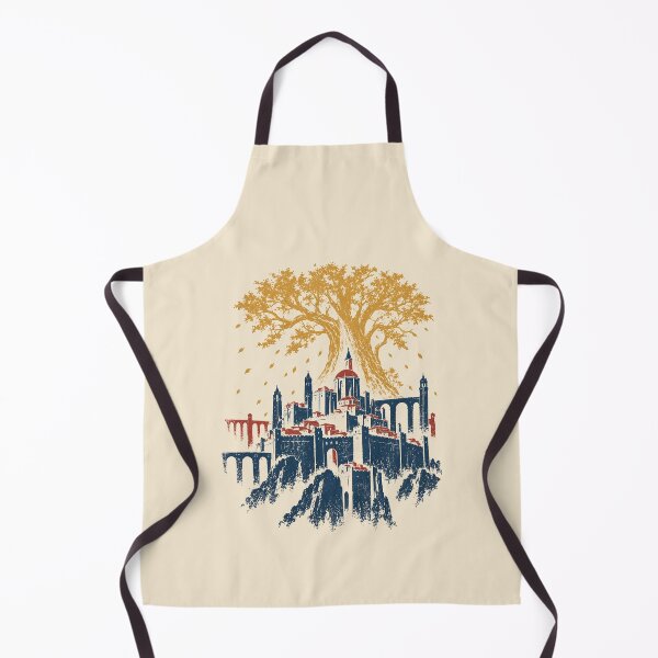 Item preview, Miquella's Haligtree – Elden Ring Vintage Woodblock Illustration designed and sold by ChickenFund.