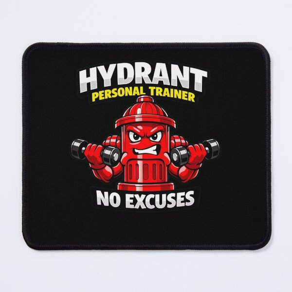 Item preview, HYDRANT PERSONAL TRAINER — NO EXCUSES designed and sold by Timeless Junction.