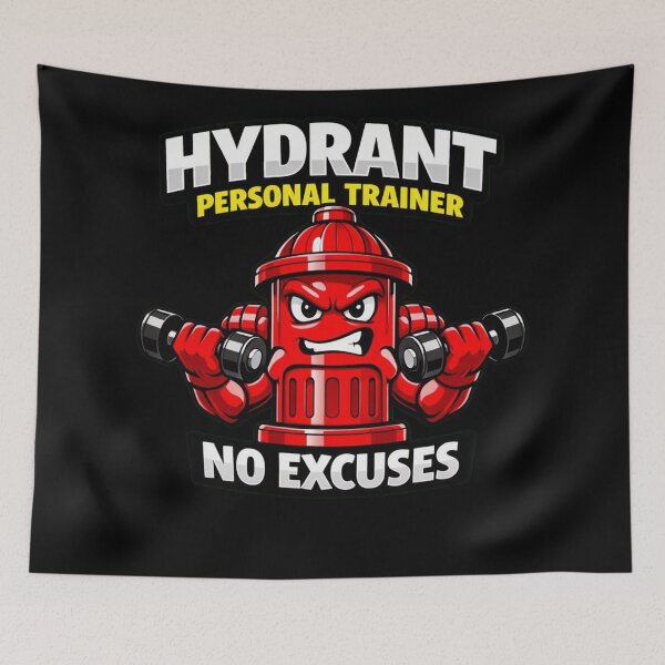 Item preview, HYDRANT PERSONAL TRAINER — NO EXCUSES designed and sold by Timeless Junction.