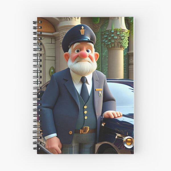 Item preview, Old Fart as a chauffeur designed and sold by Colin Bentham.