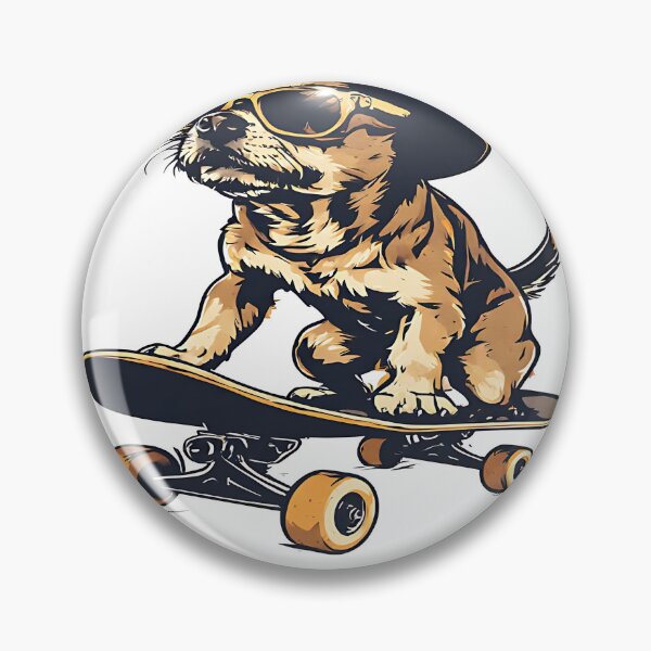 Item preview, cute dog wearing sunglasses vintage cartoon style art T-Shirt designed and sold by Print_This_Out.