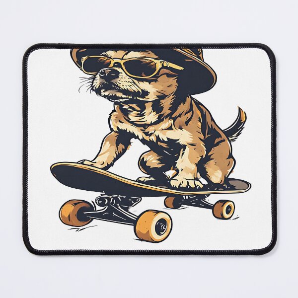 Item preview, cute dog wearing sunglasses vintage cartoon style art T-Shirt designed and sold by Print_This_Out.
