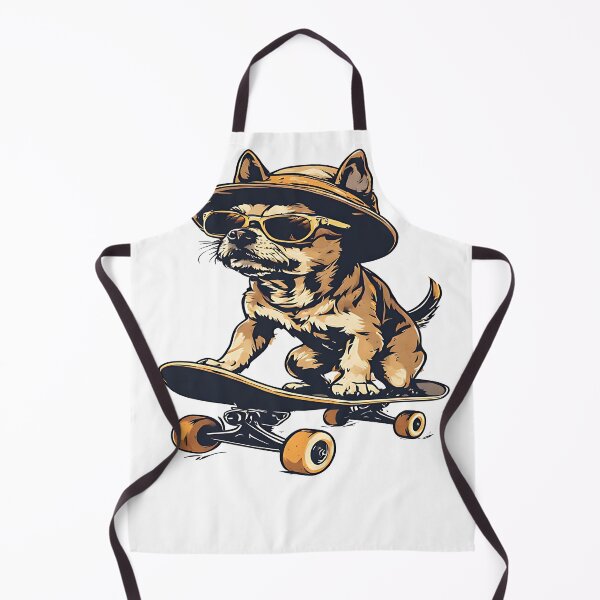 Item preview, cute dog wearing sunglasses vintage cartoon style art T-Shirt designed and sold by Print_This_Out.