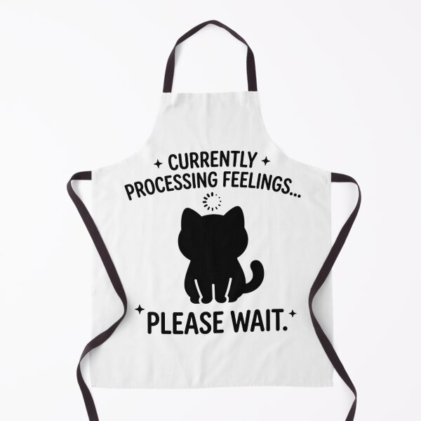 Item preview, Processing... Please Wait - Cat Design designed and sold by RunningWhiskers.