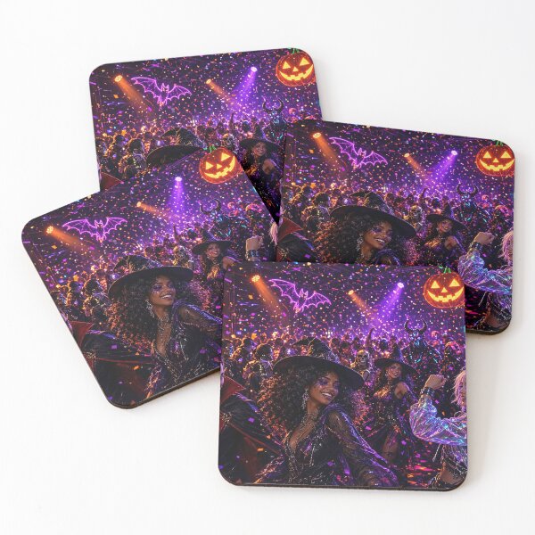 Item preview, Vibrant Neon Halloween Party Dancing Costumes designed and sold by MFMart.