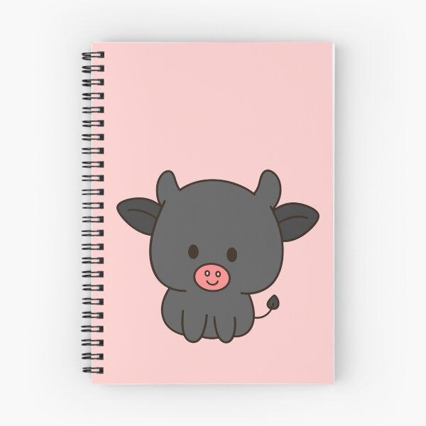 Item preview, Cute Chibi Black Buffalo Flat Vector Cartoon designed and sold by Porpor Artwork.