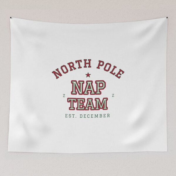 Item preview, North Pole Nap Team Varsity Christmas designed and sold by violetteskyart-vioart.