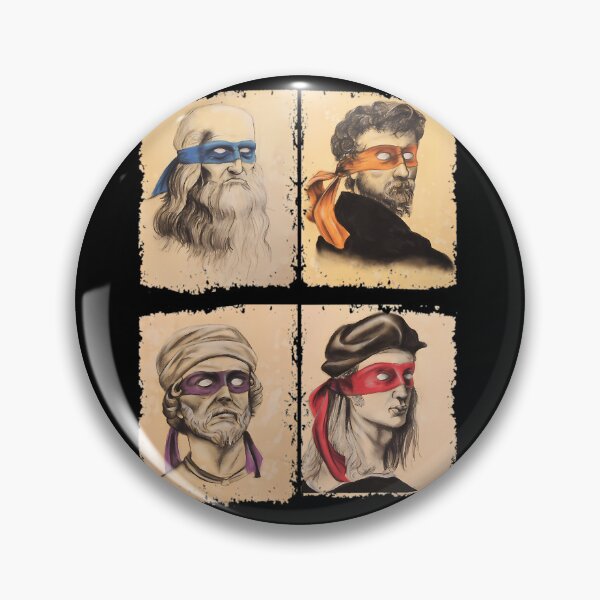 Item preview, Renaissance Artists Teenage Mutant Ninja Turtles Mashup designed and sold by MarloweVance.