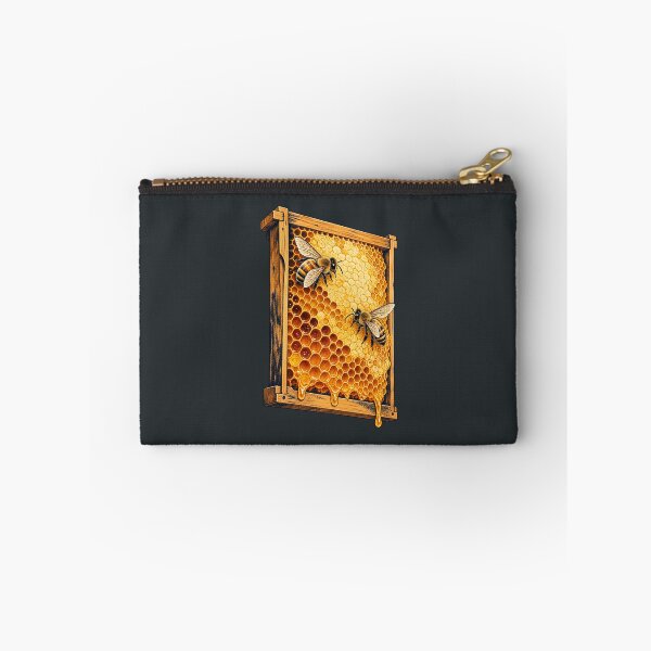 Item preview, Beekeeper Honey Harvest – Golden Honeycomb Hive Frame designed and sold by astersgraphics.