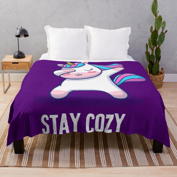 Item preview, Cute Unicorn Stay Cozy designed and sold by stormk10.