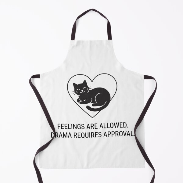 Item preview, Feelings Are Allowed - Cat Design designed and sold by RunningWhiskers.