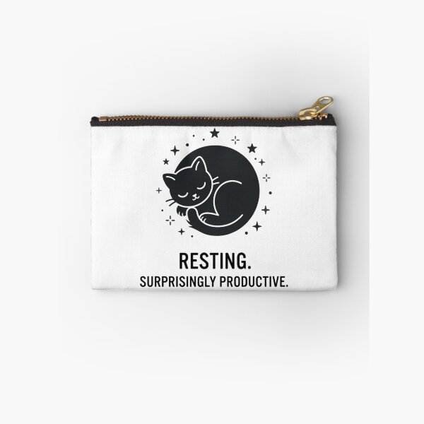 Item preview, Rest Is Productive - Cat Design designed and sold by RunningWhiskers.