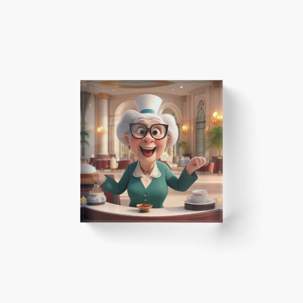 Item preview, Old Fart as a Hotel Concierge designed and sold by Colin Bentham.