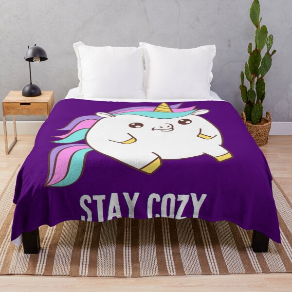 Item preview, Cute Unicorn Stay Cozy designed and sold by stormk10.