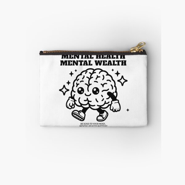 Item preview, SALUD MENTAL - Bienestar Mental (Negro) designed and sold by Discothreadz.