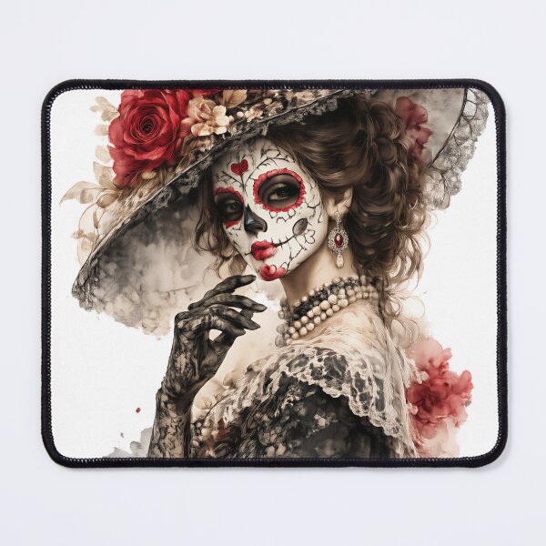 Item preview, Scarlet Whisper / La Catrina Collection designed and sold by ValentynaTyshenkoArt.